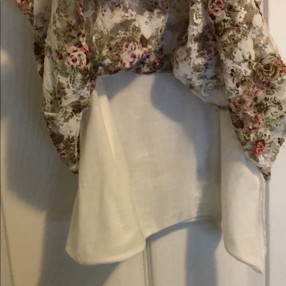 Costa Blanca White Lace Floral Cami Tank Top - Picture 5 of 5